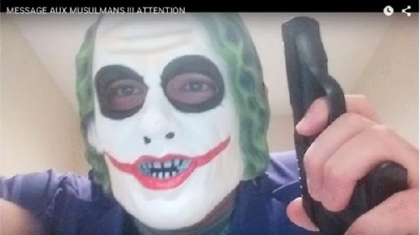 Canadian man dressed as ‘Joker’ threatens to Kill Muslims