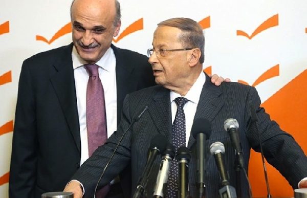 Geagea backs Aoun for Lebanese presidency