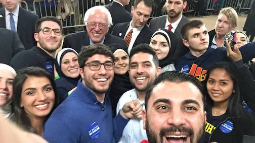 Sanders woos Arab Americans during Dearborn visit