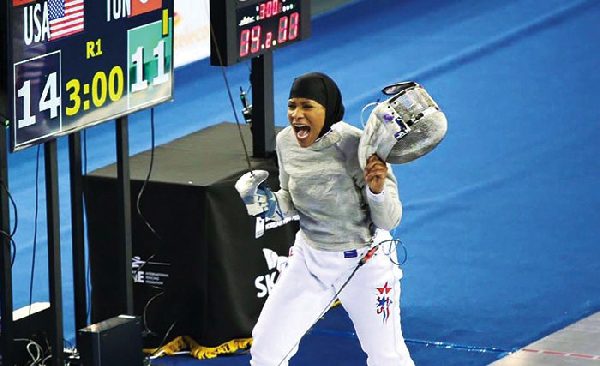 Hijabi Olympic fencer Ibtihaj Muhammad seeks to inspire