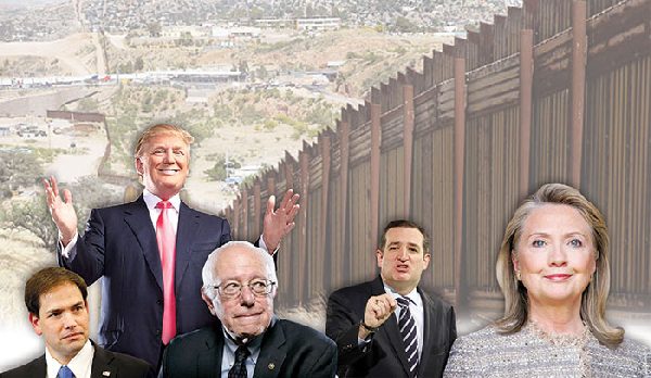 Presidential candidates: The wall of immigration policies