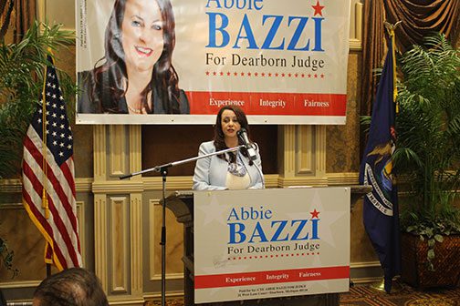 Endorsements, large turnout at Abbie Bazzi fundraiser