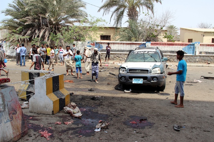 ISIS suicide bombing kills 40 army recruits in Aden