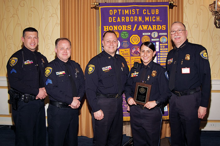 Dearborn public safety members honored by service clubs