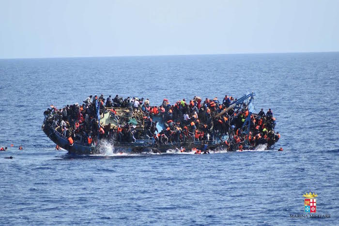 Migrants boat capsized in Mediterranean, 5 dead