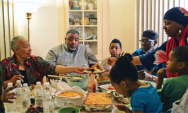 Iftar with an African American family