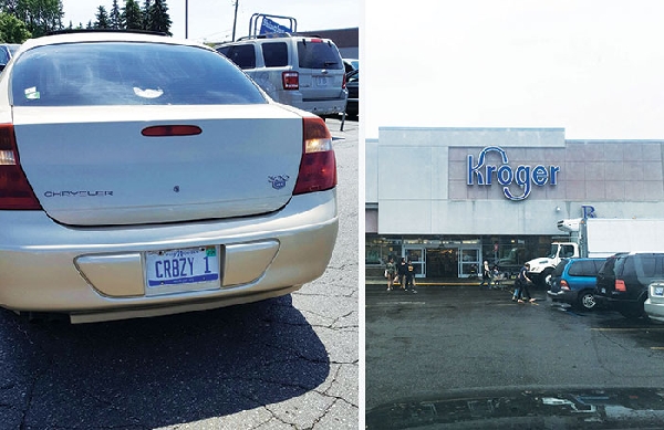 “CR8ZY” bigoted woman confronts two Muslim shoppers at Kroger