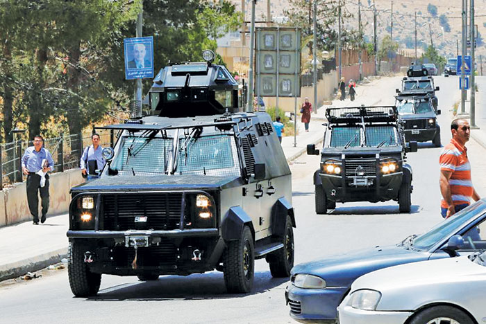 Three Jordanian intelligence officers killed in attack in Palestinian camp