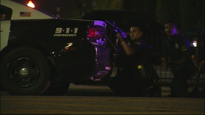 Multiple police officers shot at protest in Dallas