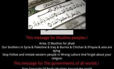 Local groups’ websites hacked with jihadi messges