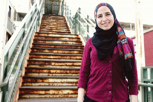 Iraqi American woman teaches fellow hijabis self-defense
