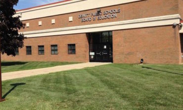 Junior High students formed physical wall to block minority students