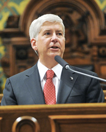 Gov. Snyder looks to build relationship with President-elect Trump