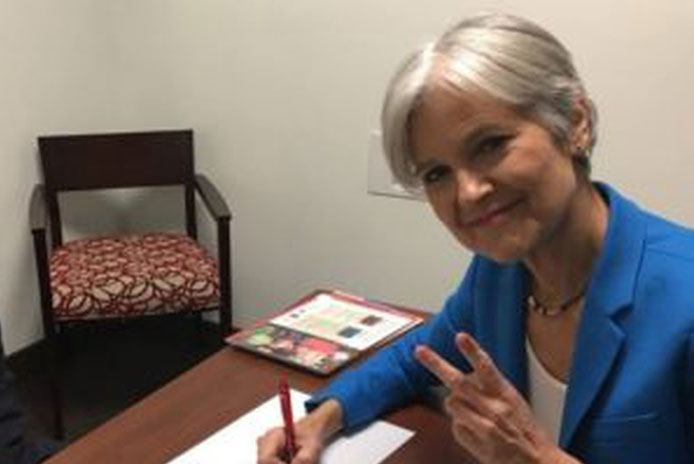 Jill Stein’s Michigan vote recount request challenged by Trump and hiked costs
