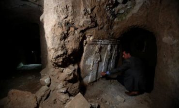 Tunnels under ancient Mosul mosque show ISIS's focus on loot