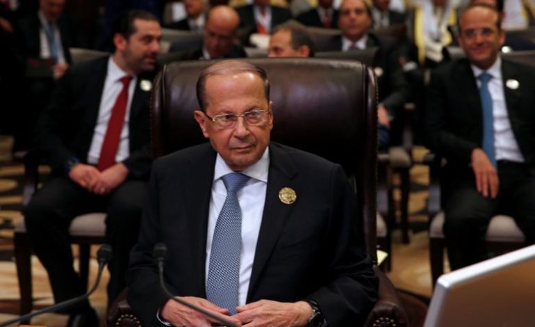 Lebanon’s president seeks evidence behind U.S. sanctions on son-in-law