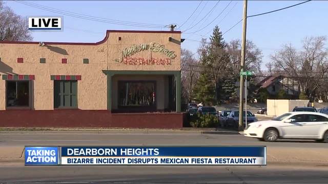 Shirtless man causes chaos at Dearborn Heights’ Mexican Fiesta restaurant
