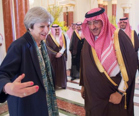 British PM to raise ‘hard issues’ with Saudi Arabia