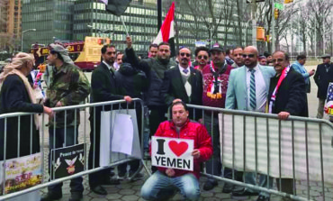 Yemeni Americans stage New York protest, urge U.S. to rethink Saudi alliance