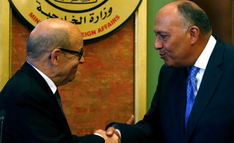 With eyes on Libya, France cements security ties with Egypt