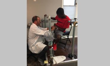 Teenager returns to Detroit from Gaza for new prosthetic leg