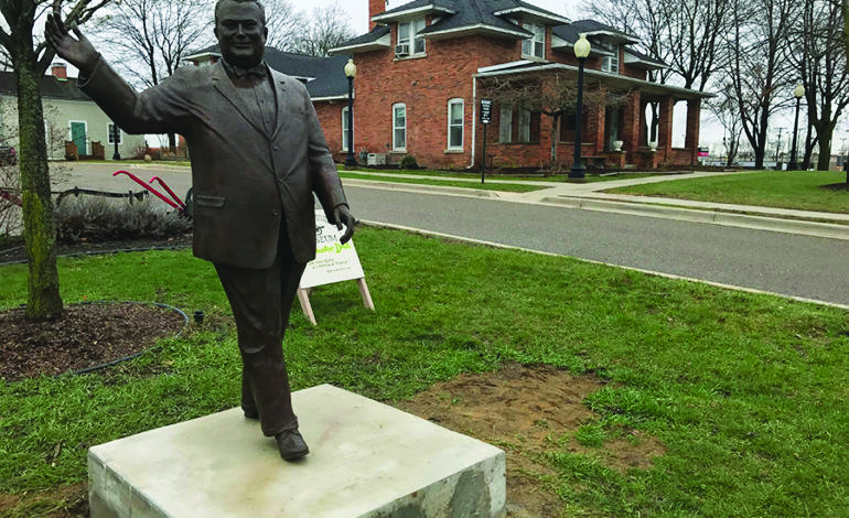 Orville Hubbard statue moved again