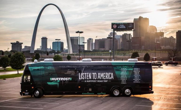 Huffington Post partners with The Arab American News as bus tour comes to Dearborn