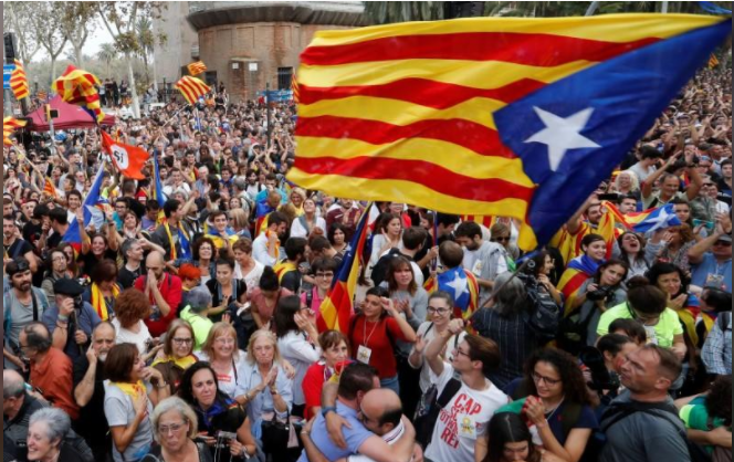 Catalan parliament declares independence from Spain