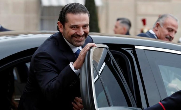 Lebanon’s Hariri to visit Egypt on Tuesday