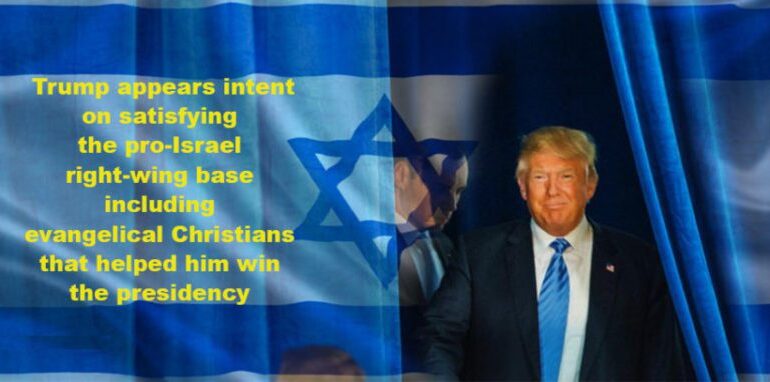 Trump tells Arab leaders he will move embassy to Jerusalem, breaking with U.S. policy