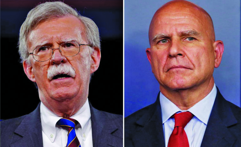 Trump replaces McMaster with warmongering Bolton as national security adviser