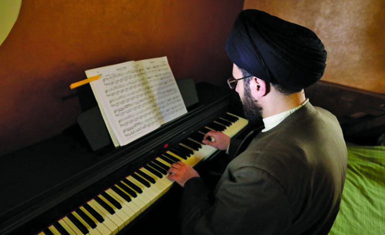 Lebanese cleric’s piano playing strikes wrong note for some