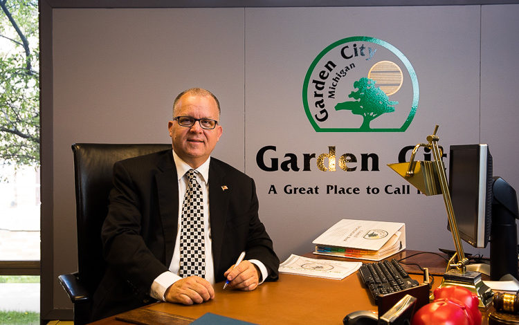 Randy Walker is seeking re-election as mayor of Garden City
