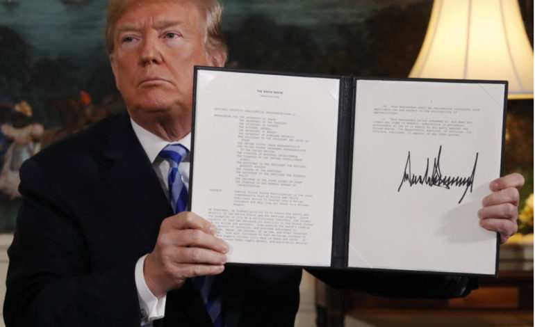 Americans overwhelmingly against Trump’s decision to pullout from Iran deal