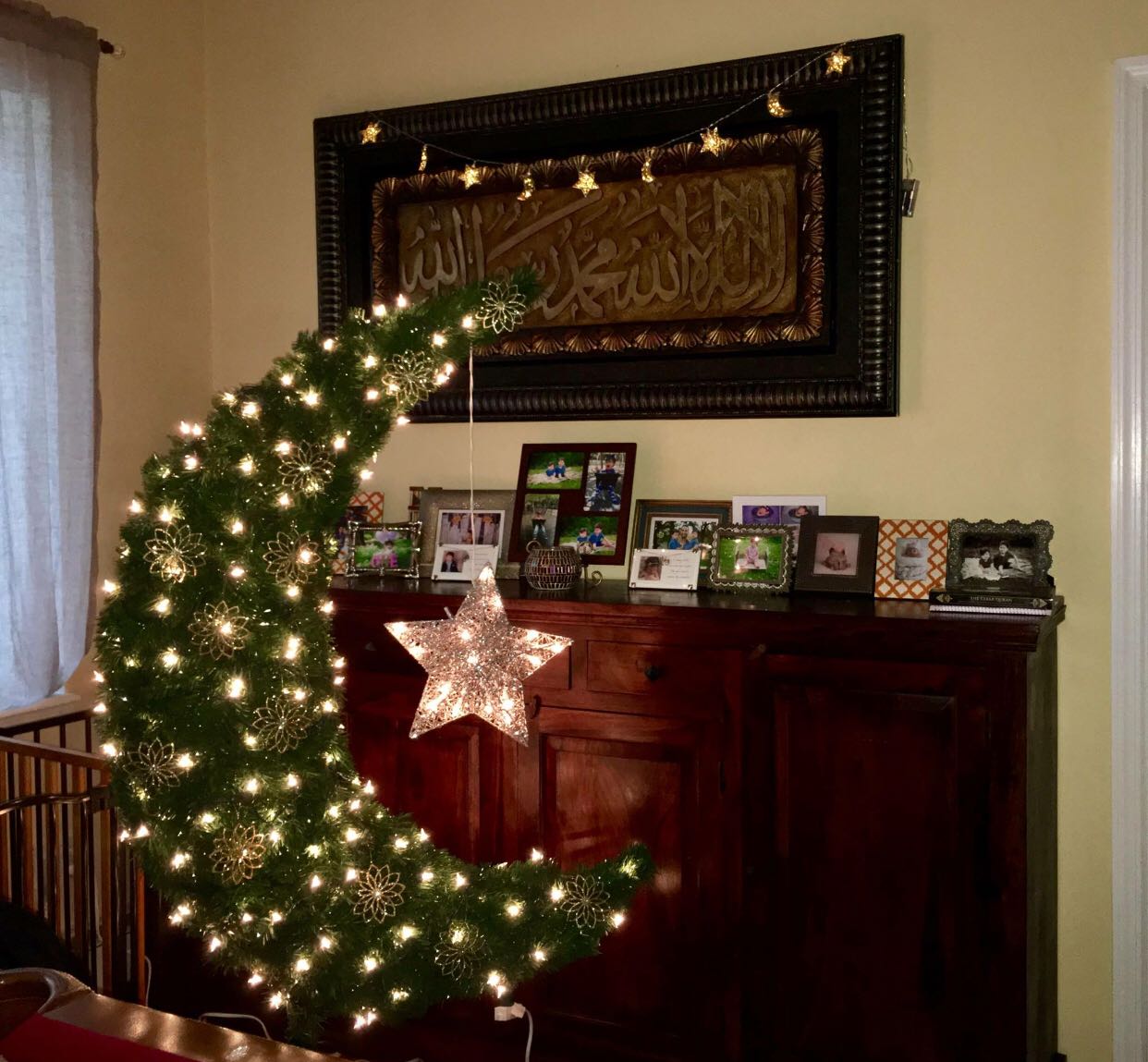 Dearborn woman aims to reinvent Ramadan cheer with moon-shaped trees