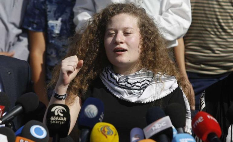 Ahed Tamimi to address civil right group’s annual gala