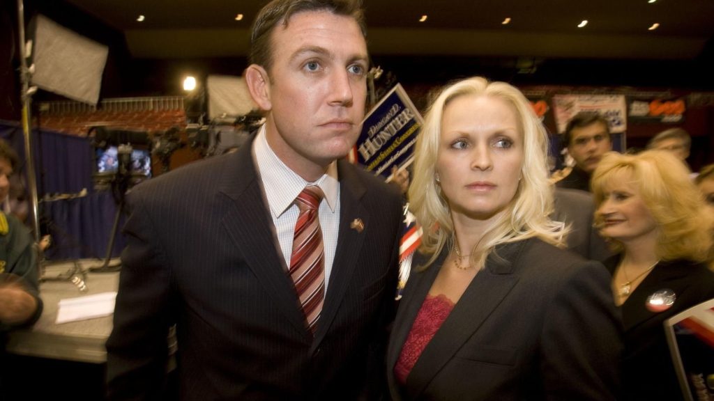 Duncan Hunter and his wife Margaret