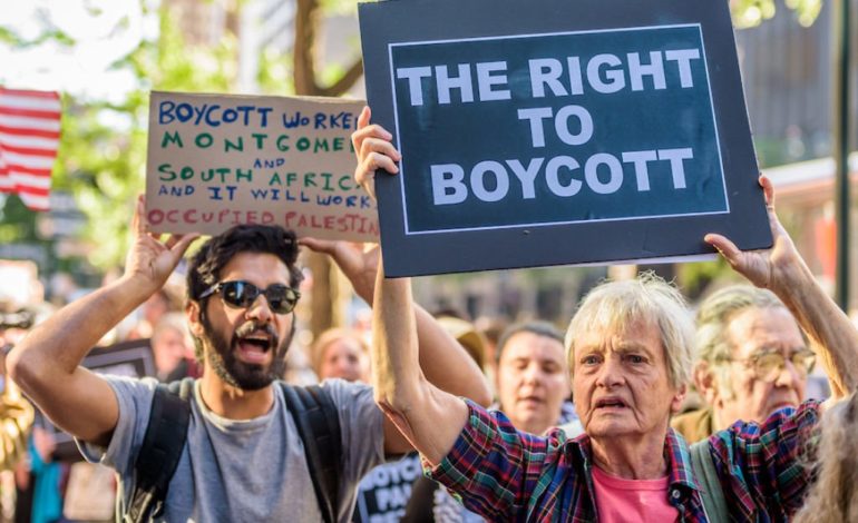 The right to boycott is as American as it gets