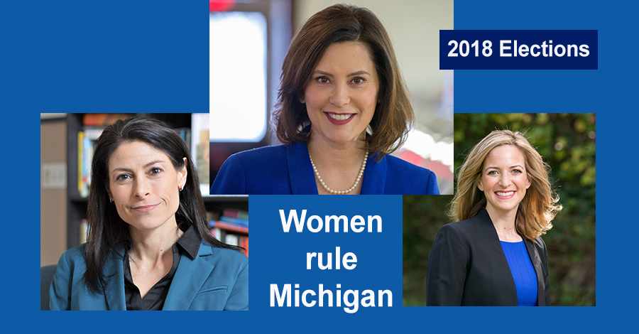 Whitmer, Nessel and Benson sweep Michigan's top jobs, defeat Republicans