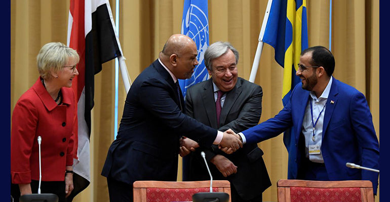 Yemen’s warring parties agree to ceasefire in Hodeidah and U.N. role