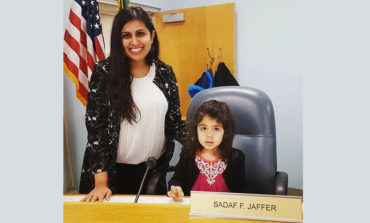 Sadaf Jaffer sworn in as America’s first female Muslim mayor