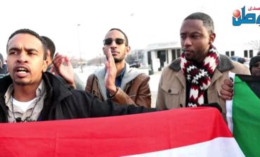 Sudanese Americans protest "genocidal" president, prepare for rally in Washington, D.C.