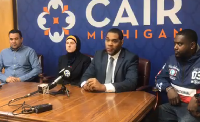 Muslim employees hold press conference, discuss workplace harassment and discrimination