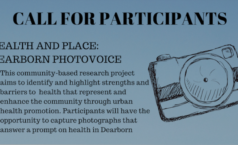 U of M graduate student seeks participants for Dearborn-area health study