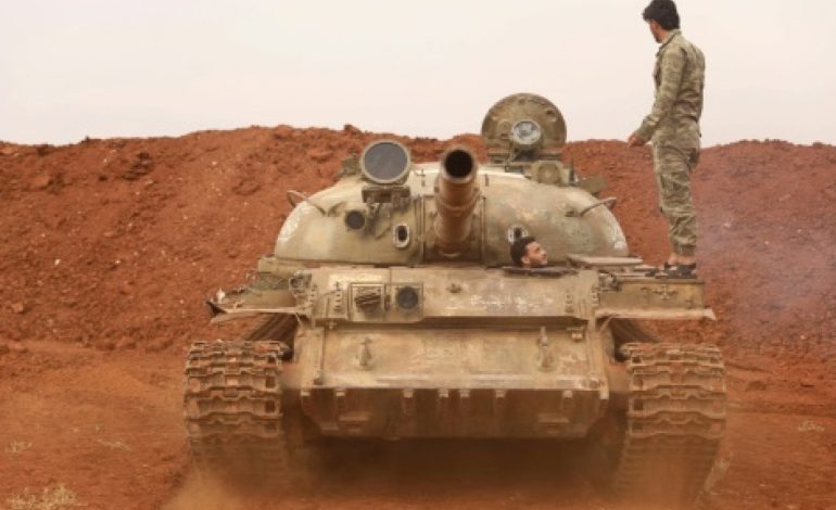 Russia, Syrian army step up attacks on rebel-held northwestern Syria