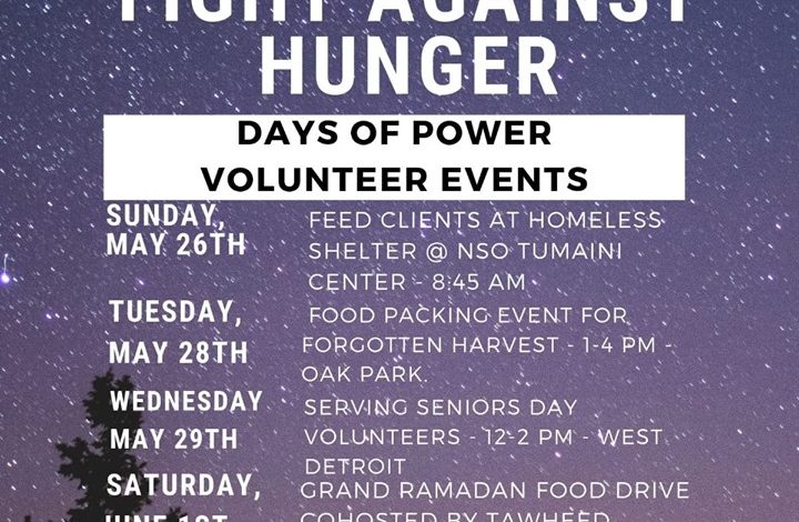 Michigan Muslim Community Council organizes Ramadan Fight Against Hunger campaign