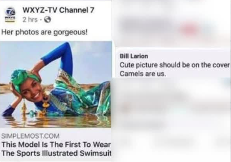 Dearborn employee fired for racist post against Muslim swimsuit model