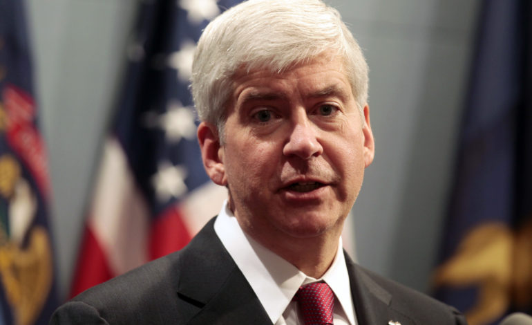 Former Governor Rick Snyder’s cell phones, electronic data seized as part of Flint water crisis investigation