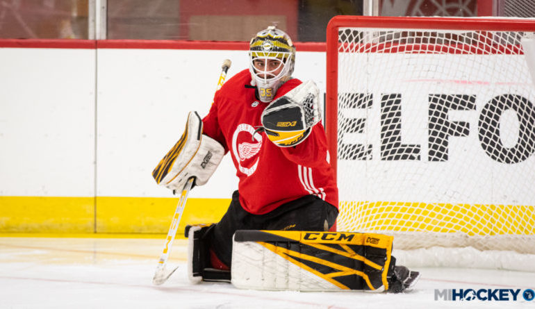 Arab American goalie thrilled for chance to compete with hometown favorite Detroit Red Wings