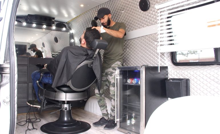 Iraqi immigrant brings innovative mobile barber business to Metro Detroit